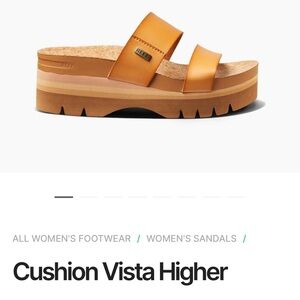 Reef Cushion Vista Higher in Natural, size 8